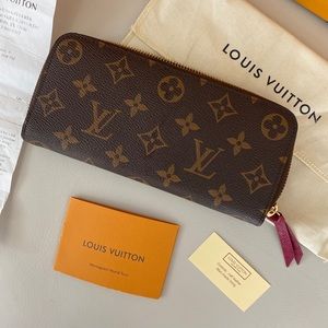 LOUIS VUITTON CLÉMENCE MONOGRAM WALLET💕